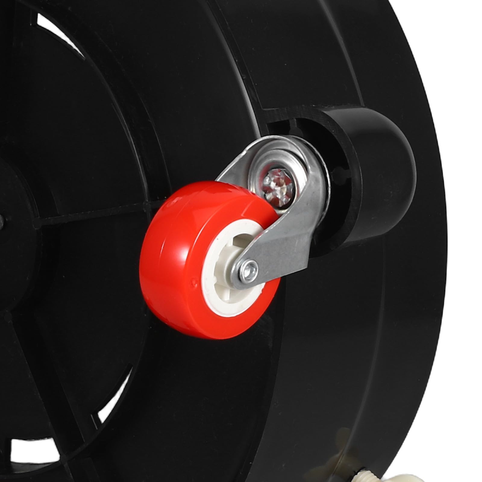 Fahrbarer Eimerständer Waschmaschinen Untergestell Pp Schwarz Amerikanischer Stil Leicht Rollend mit Effektiver Entwässerung für Wascheimer für Detailing Garage Zufällige Farbe