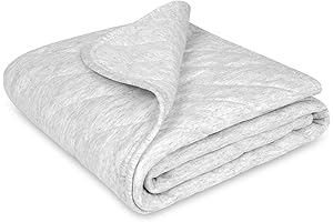 Soft Organic Cotton Baby Blanket Breathable & Warm Toddler Blanket