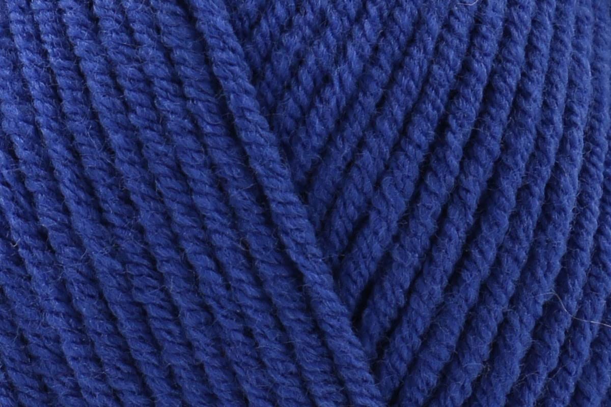 Sirdar Snuggly Replay DK Crochet Yarn, Acrylic Cotton Blend Double Knitting Wool for Cardigans, Dresses, Sweaters - 50g Ball - Blast Off Blue (129) - Single (1 Ball)