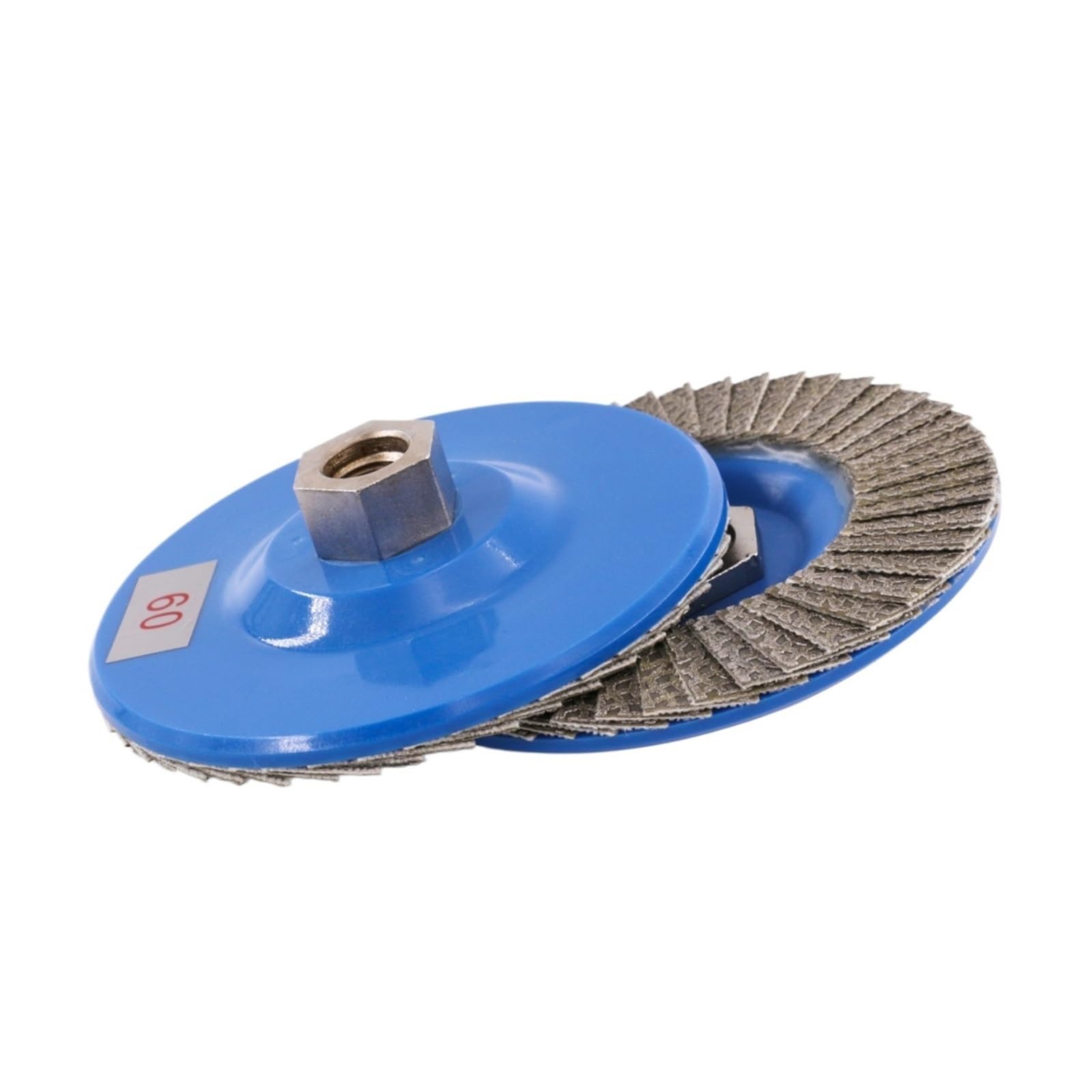 Mola for lucidatura da 4,5 pollici - Disco abrasivo a matrice in plastica grana 60/100/200/400