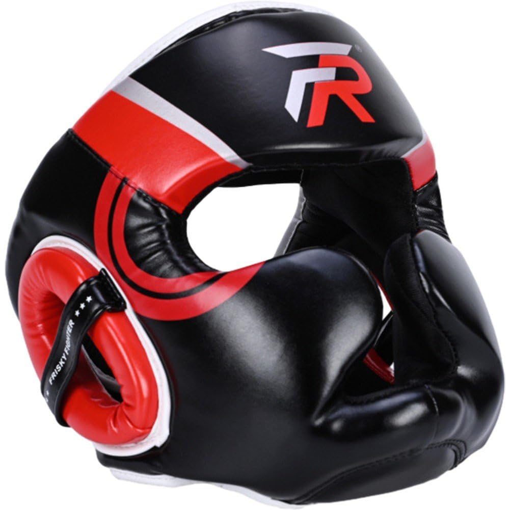 Casque de boxe intégral pour éviter les protections qui glissent