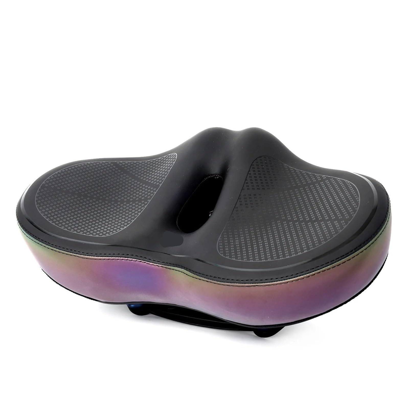 Générique Selle de vélo 412 électrique Pliant, Coussin siège épaissi et élargi, imperméable irrégulier(9920-color)