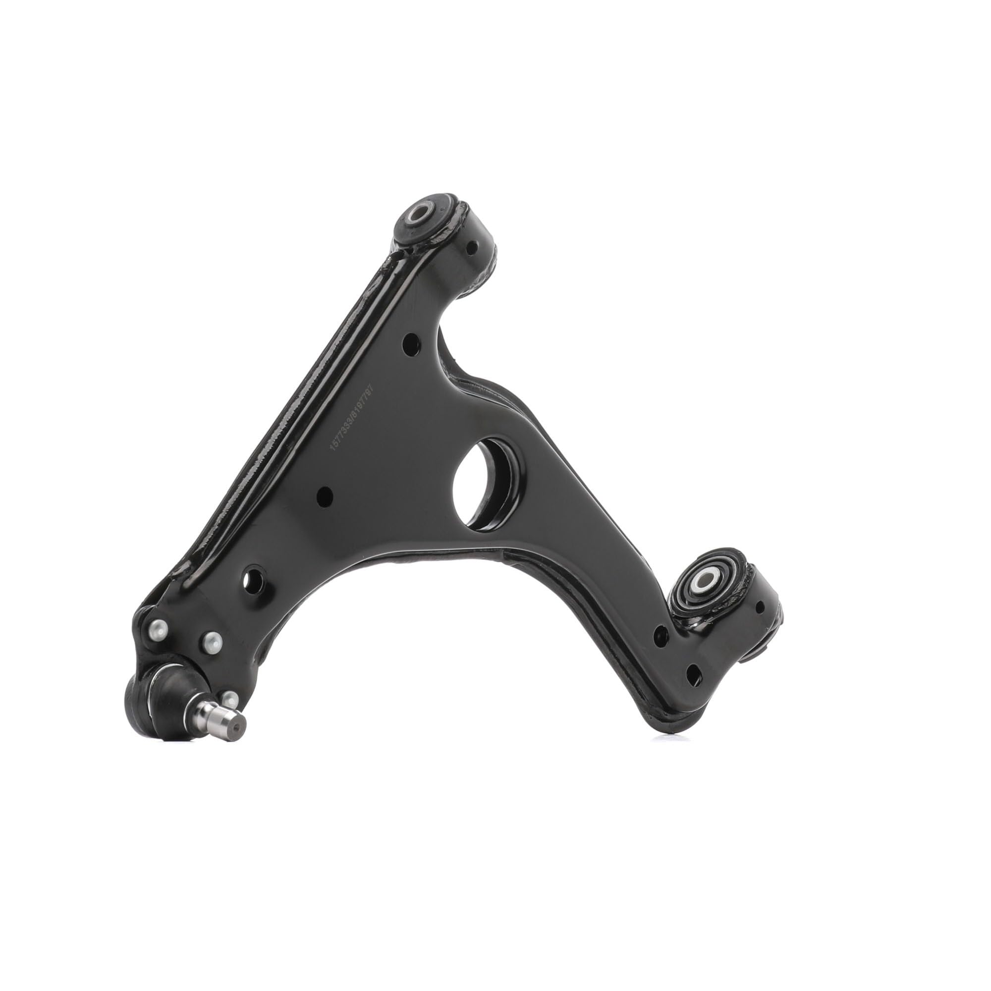 RIDEX 772S0588 Kit par Kit de brazos de suspensión Delantero Izquierda Delantero Derecha Delantero con juego de tornillos de retención con apoyo de caucho Compatible con OPEL Zafira B A05