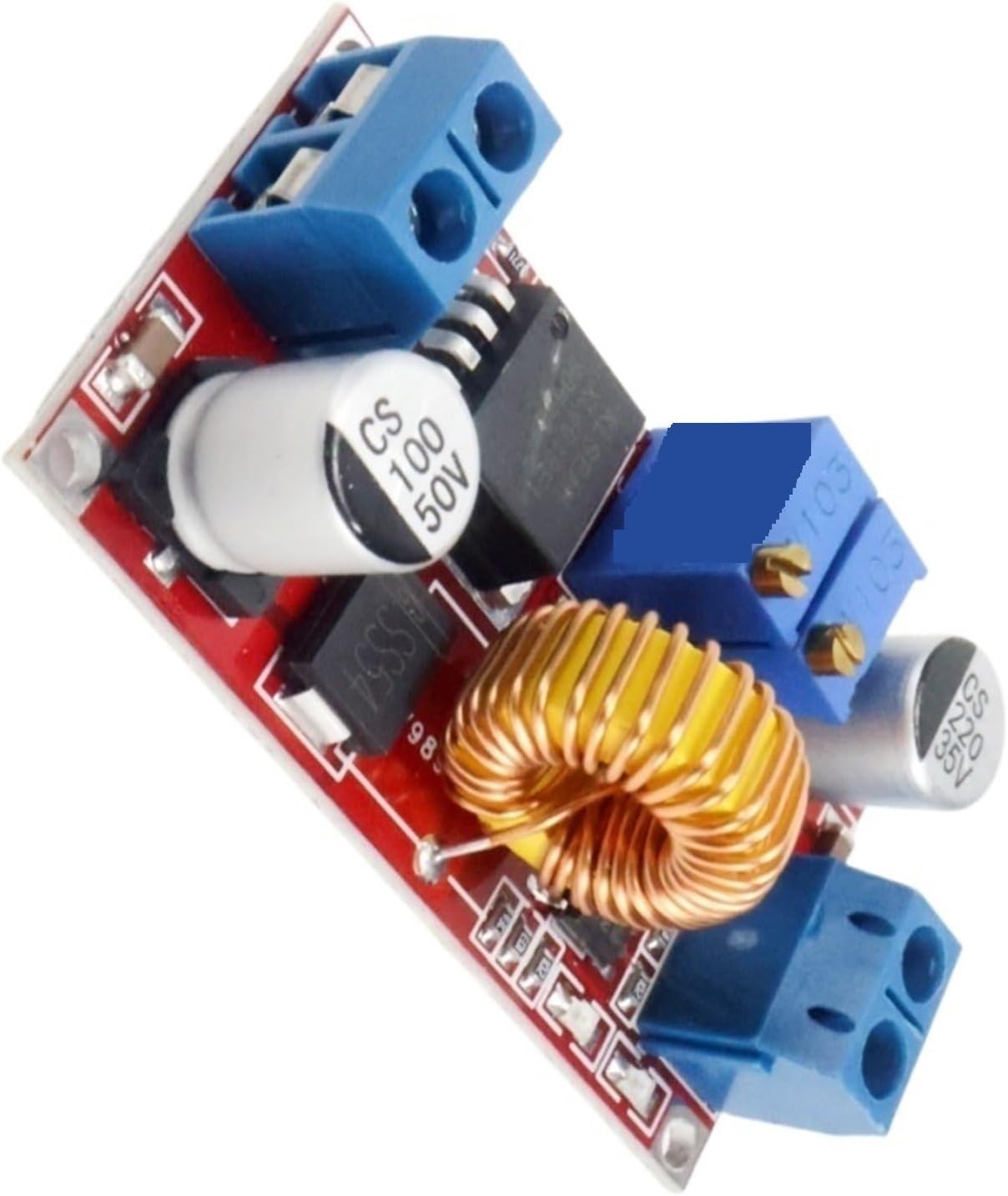 1-10pcs XL4015 DC-DC Adjustable Buck Converter 5A 4-38V to 1.25-36V Step Down Voltage Regulator Modules(10PCS XL4015 5A)