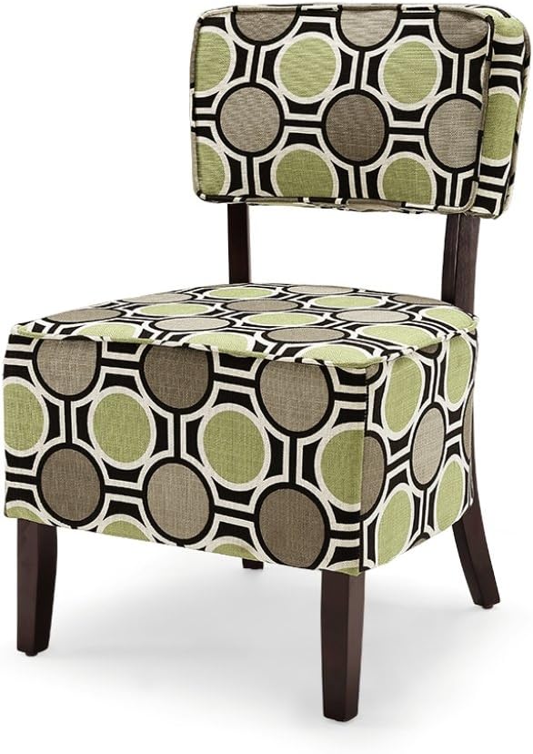 Zara Accent Chair, Key Lime