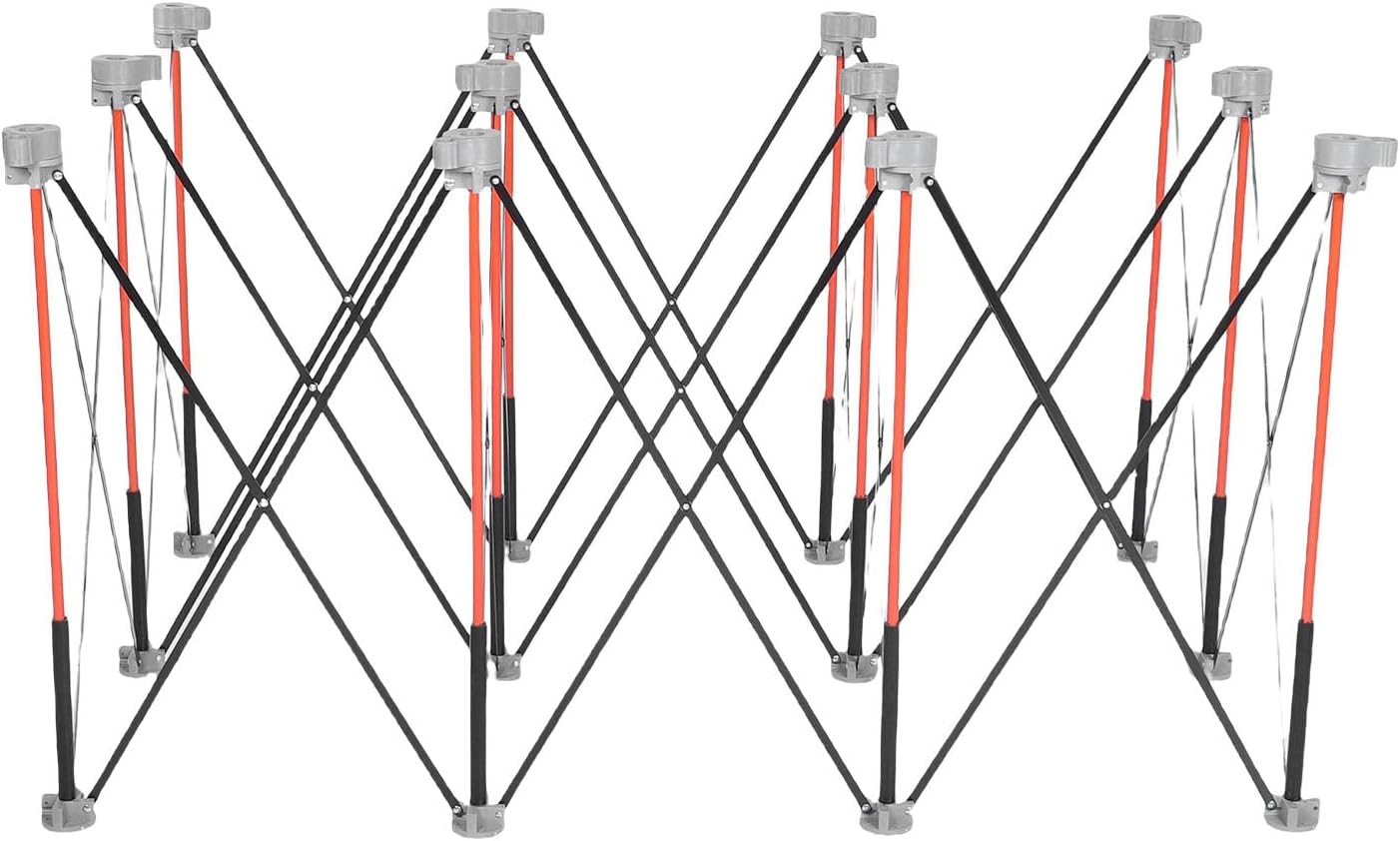 Folding Workbench, Portable Collapsible Workstand Heavy Duty 1200KG Capacity 71 3 x 48 4 Inch Work Height No Assembly with Storage Bag, for Garage Workshop Outdoor Construction