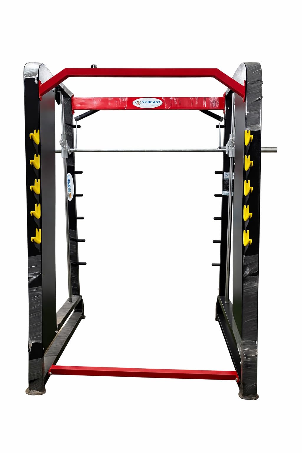 Mybeast Smith Machine with Squat Rack Powered with Linear Bearings Mechanism for Home Use and Commercial Use