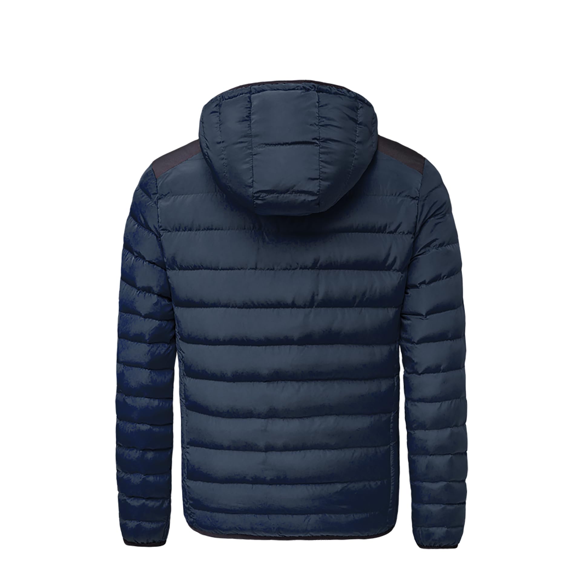 TONY BACKER Giubbotto Invernale Uomo Antivento con Cappuccio Rimovibile Regolabile e Tasche Interne ed Esterne Caldo Morbido Resistente L1202