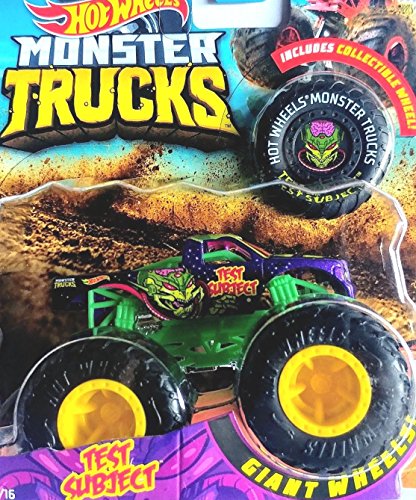 Hot Wheels 2018 Release Monster JAM Test Subject miniatura 1