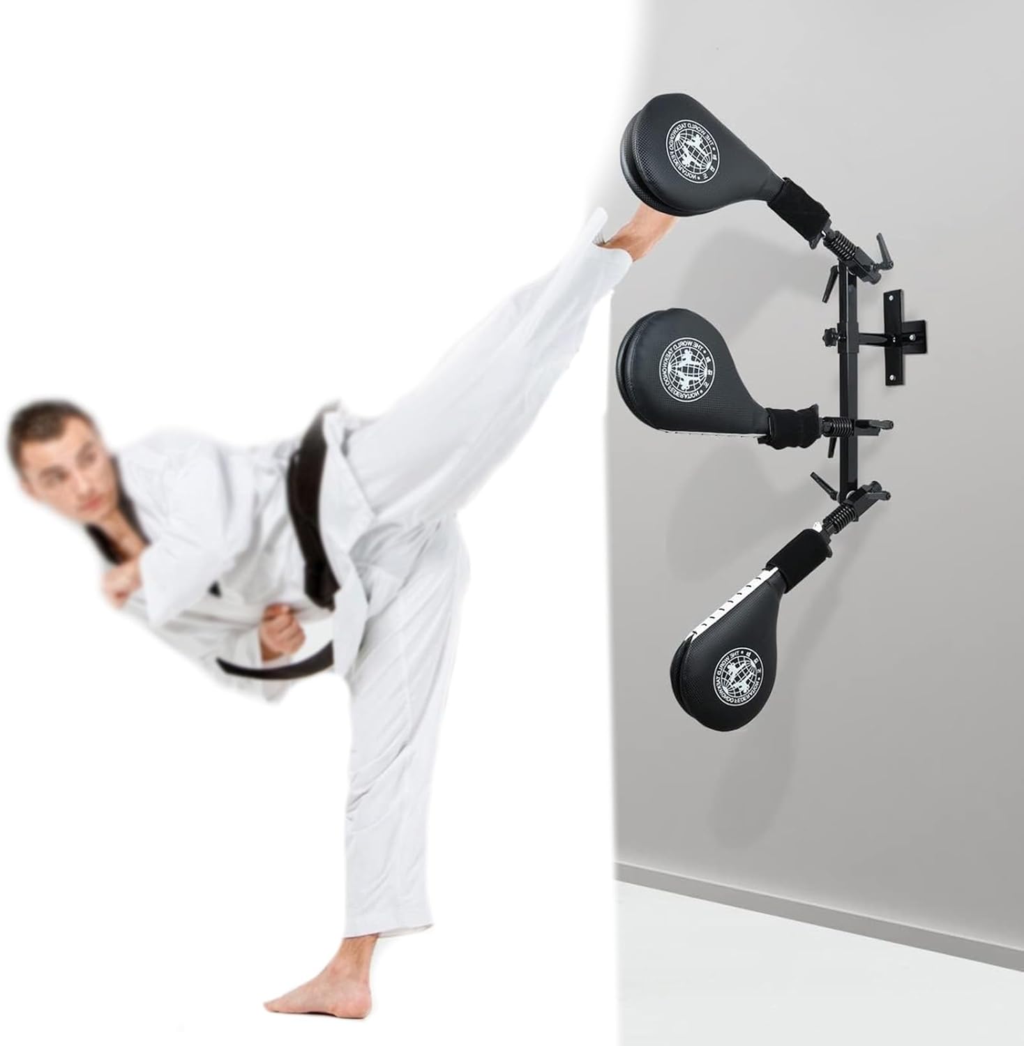 Wing Chun Dummy Wall Mounted Taekwondo Kick Pads France Ubuy