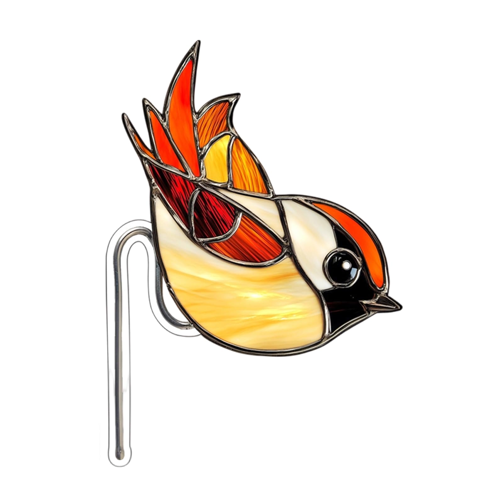 Xjdzineq Bird Acrylic Desktop Decoration Enhancing Natural Professional Work Environment Planter Garden
