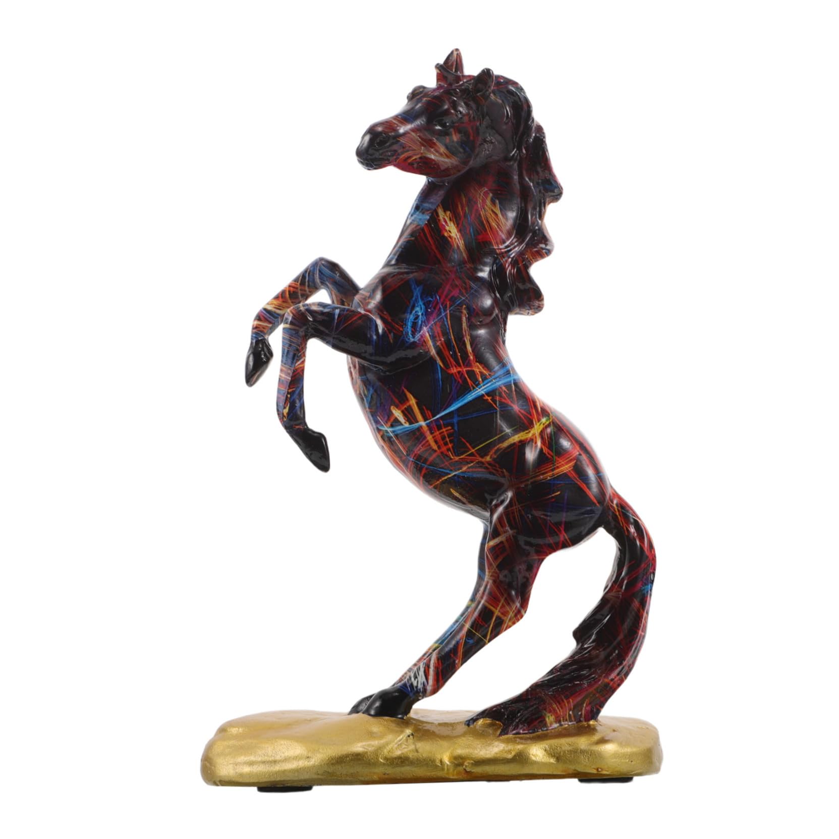 Statue de Table Cheval du Nouvel An : Idée Décoration de Bureau