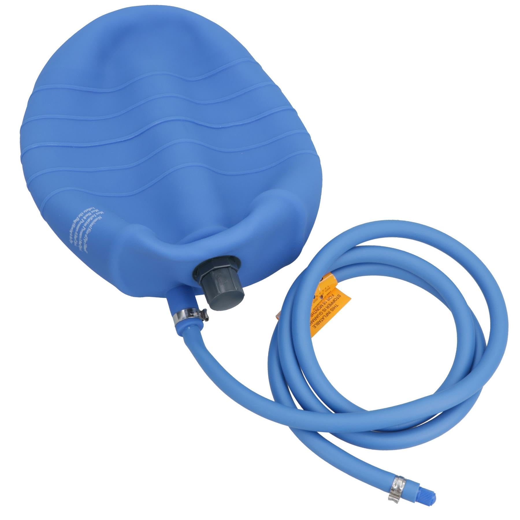 Ab Tools Blue Pvc Testing/Sealing Inflatable Air Bag 6" (150Mm) Drain Pipe Bung Plug Plumbing