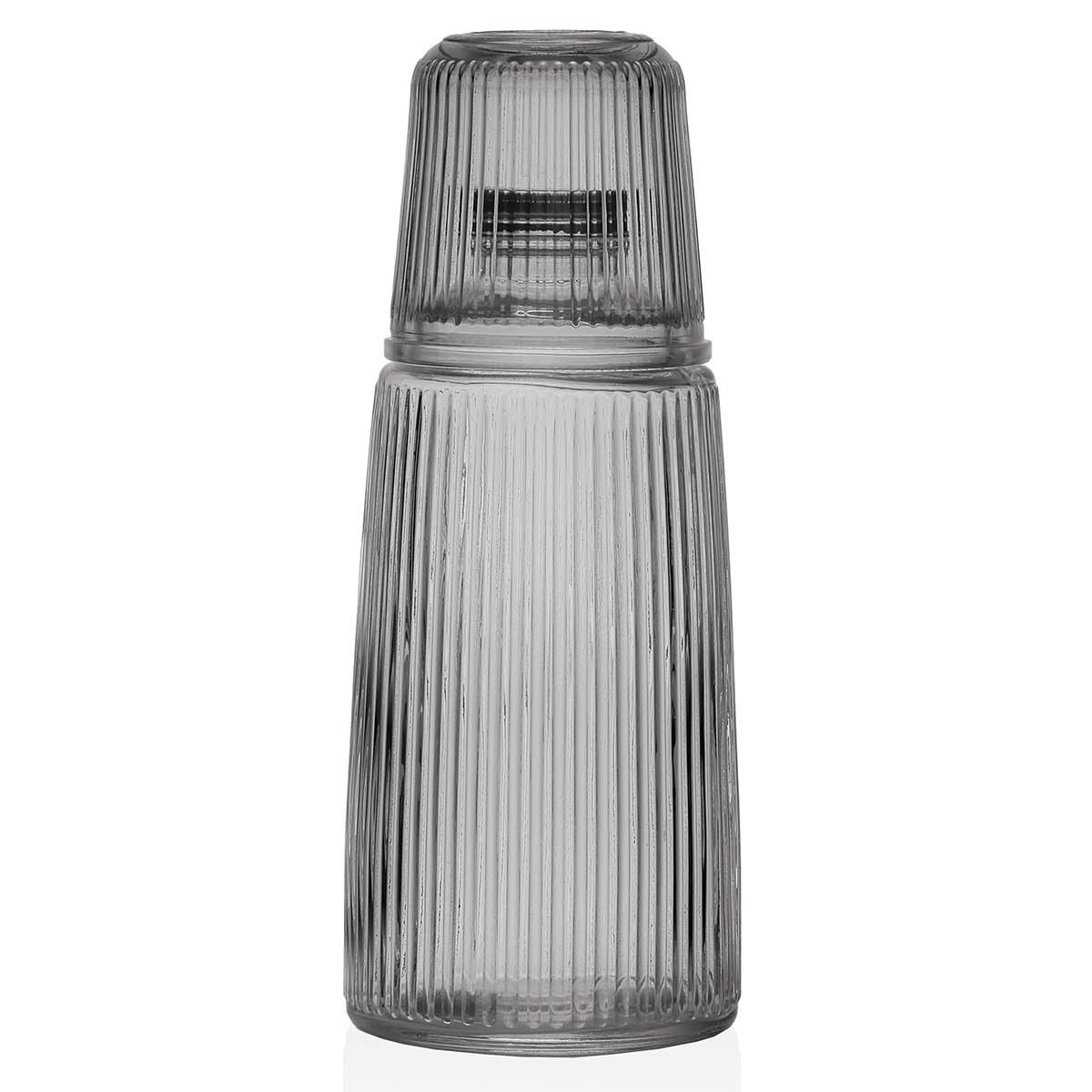 Miudeco caraffa in vetro, 1,5 litri brocca acqua vetro con cperchio sigillato per acqua calda e Miudeco caraffa in vetro, 1,5 litri brocca acqua vetro con cperchio sigillato per acqua calda e
