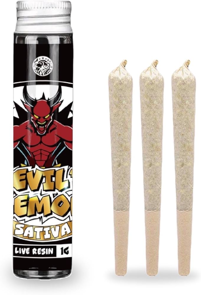 Amazon.co.jp: CRDHジョイント デビルズレモン 高濃度 サティバ 3本