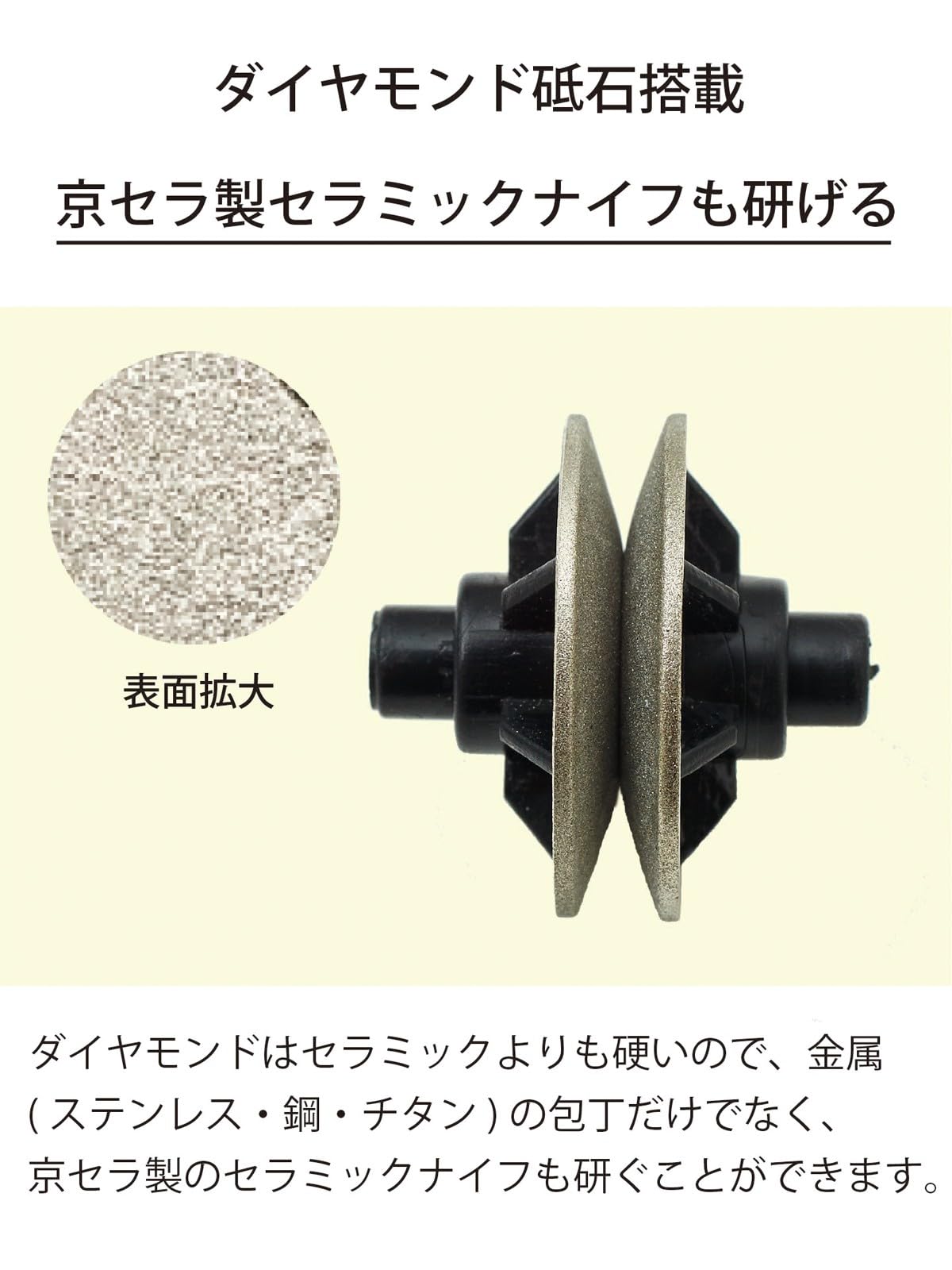 aiDさん専用 研ぎ4丁 Amazon.co.jp: 京セラ 研ぎ器 包丁研ぎ 手動 ダイヤモンドロール