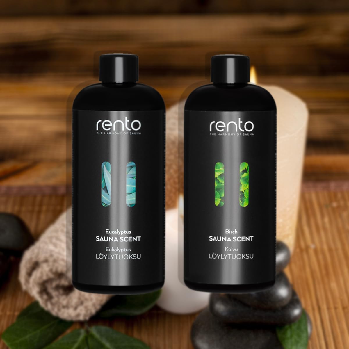 Rento Aromas para Sauna Eucalyptus y Birch 2x400ml
