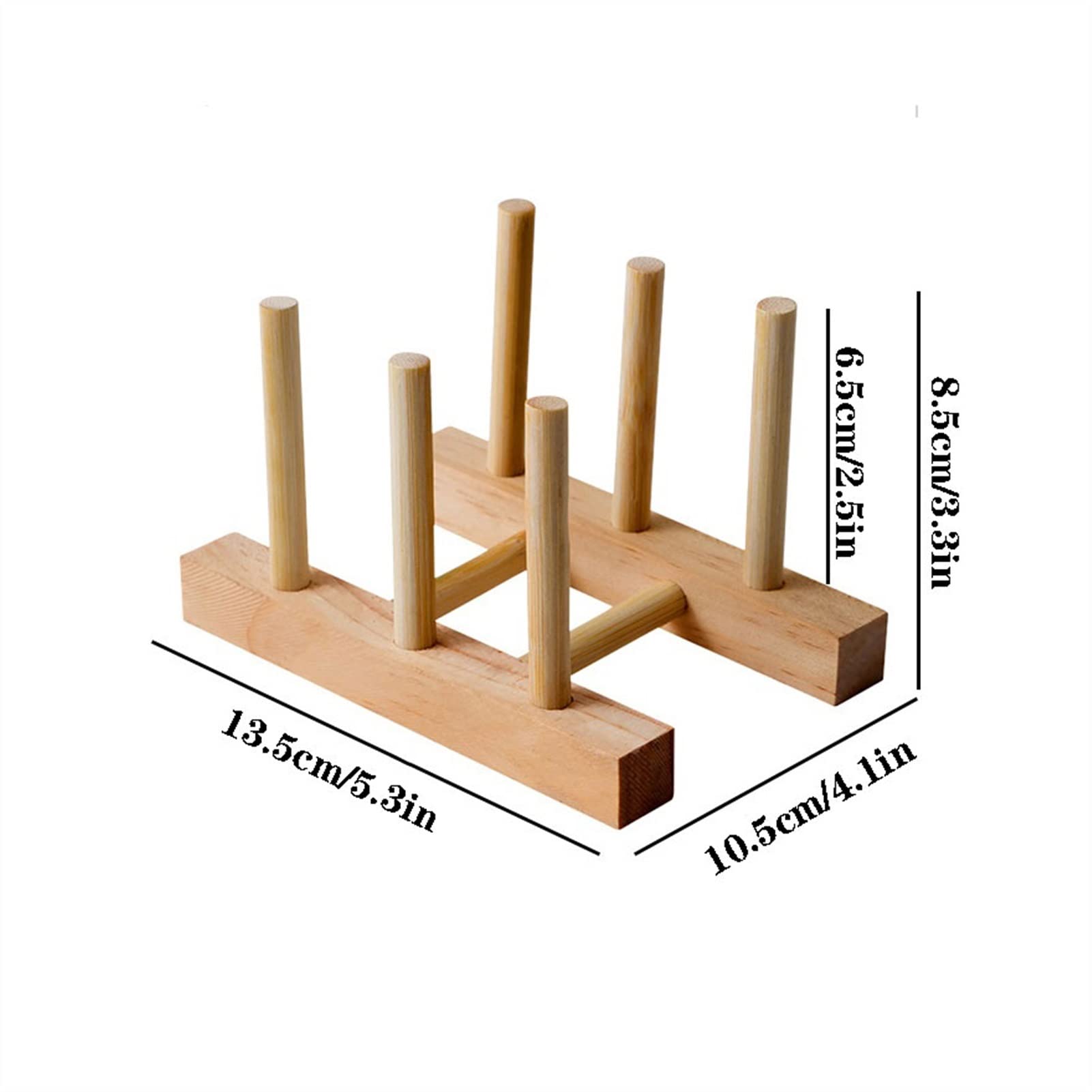 Supporto Tazza da Caffè 6 Ganci a forma di albero a forma di legno tazza tazza