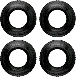 Kit 4 Pneu para Carrinho de Mão 3,50 X 8 Starfer