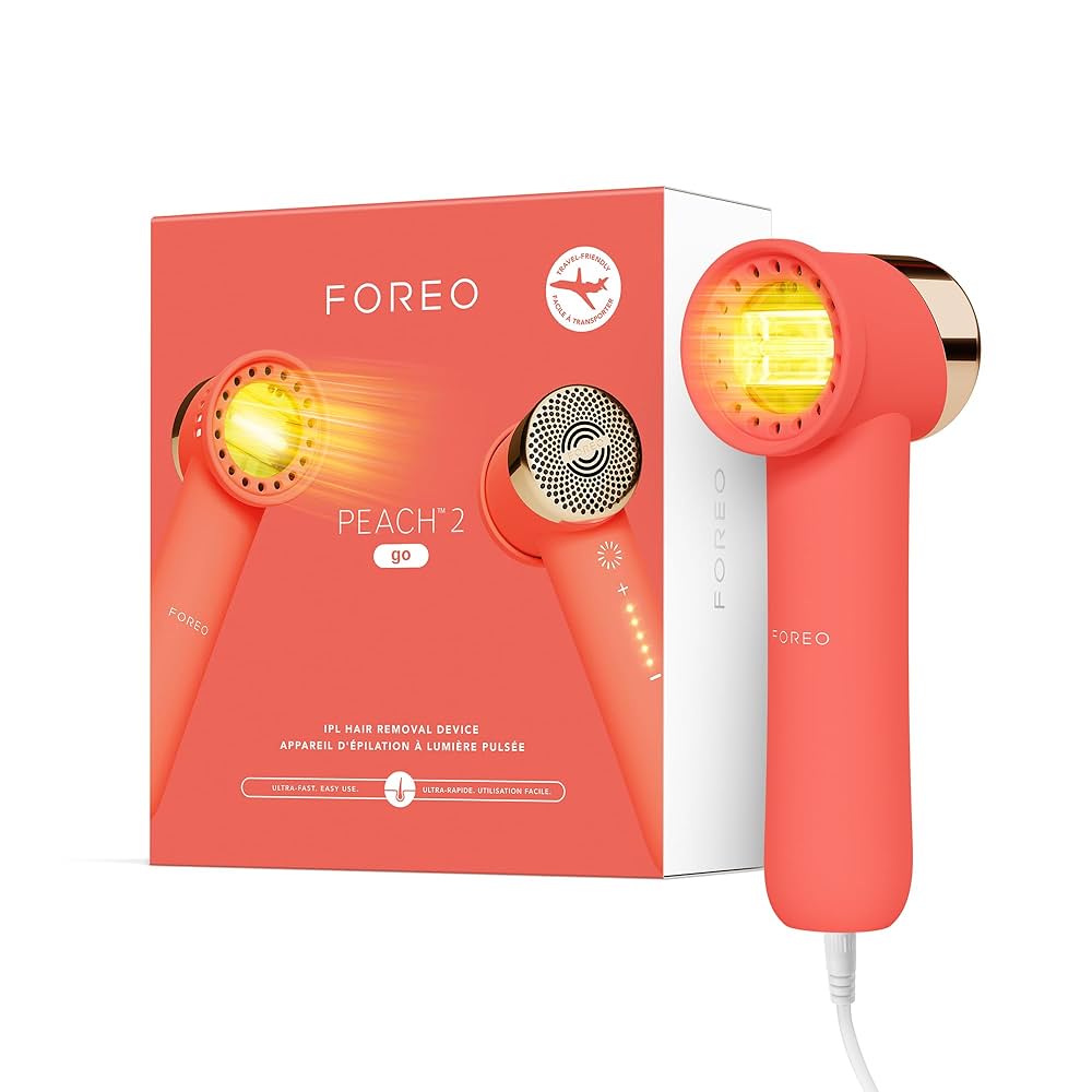 FOREO PEACH 2 Go - IPL光美容器 Amazon.com: FOREO Peach 2 go IPL Hair Removal Device