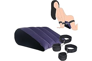 Premium Bondage, Restraints, and Support Pillow Set for Passionate Couples