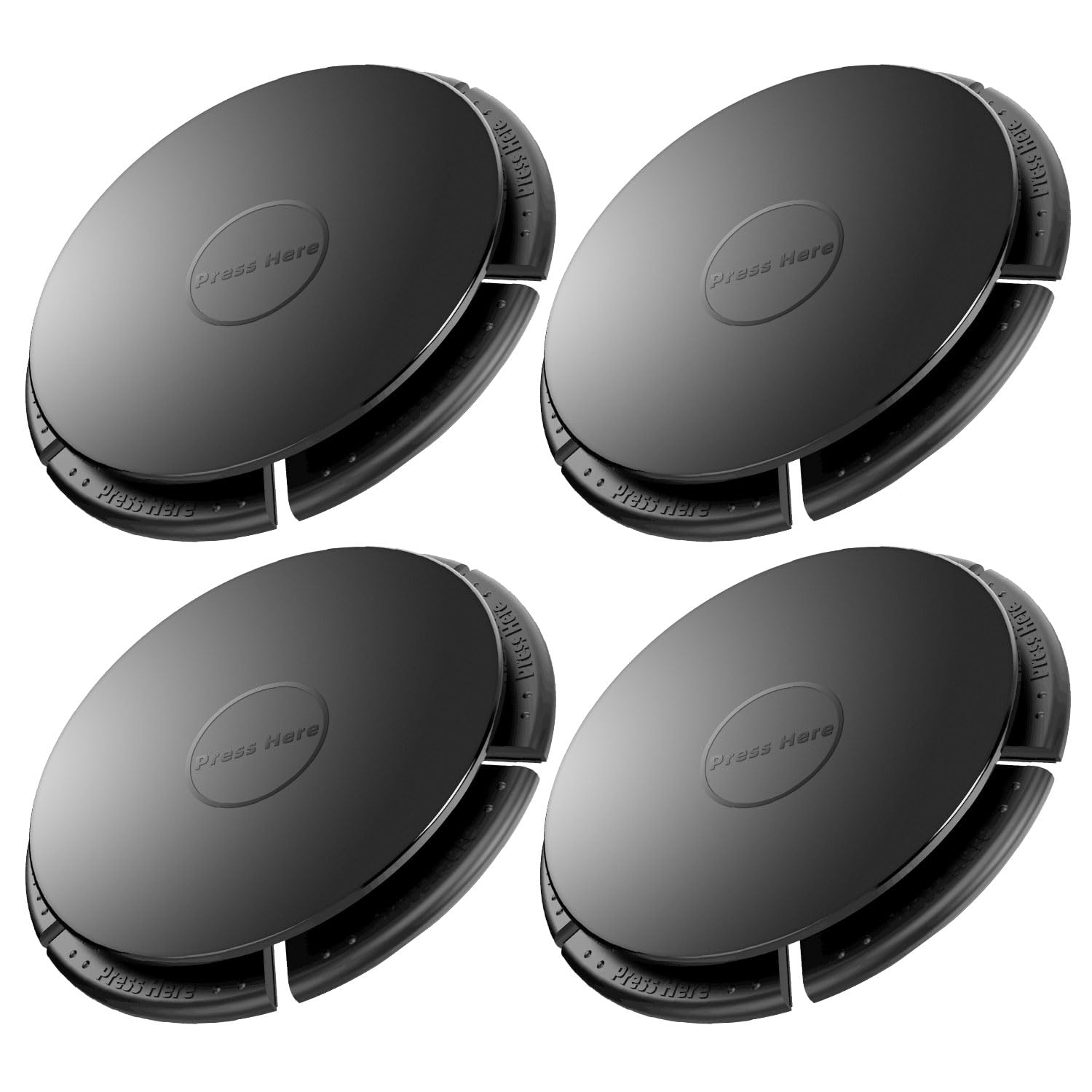 eSamcore Almohadilla adhesiva para salpicadero [4 unidades], para soporte de teléfono con ventosa [diámetro: 3.1 pulgadas] Almohadilla adhesiva 3M para iPhone, iPad, tableta, GPS