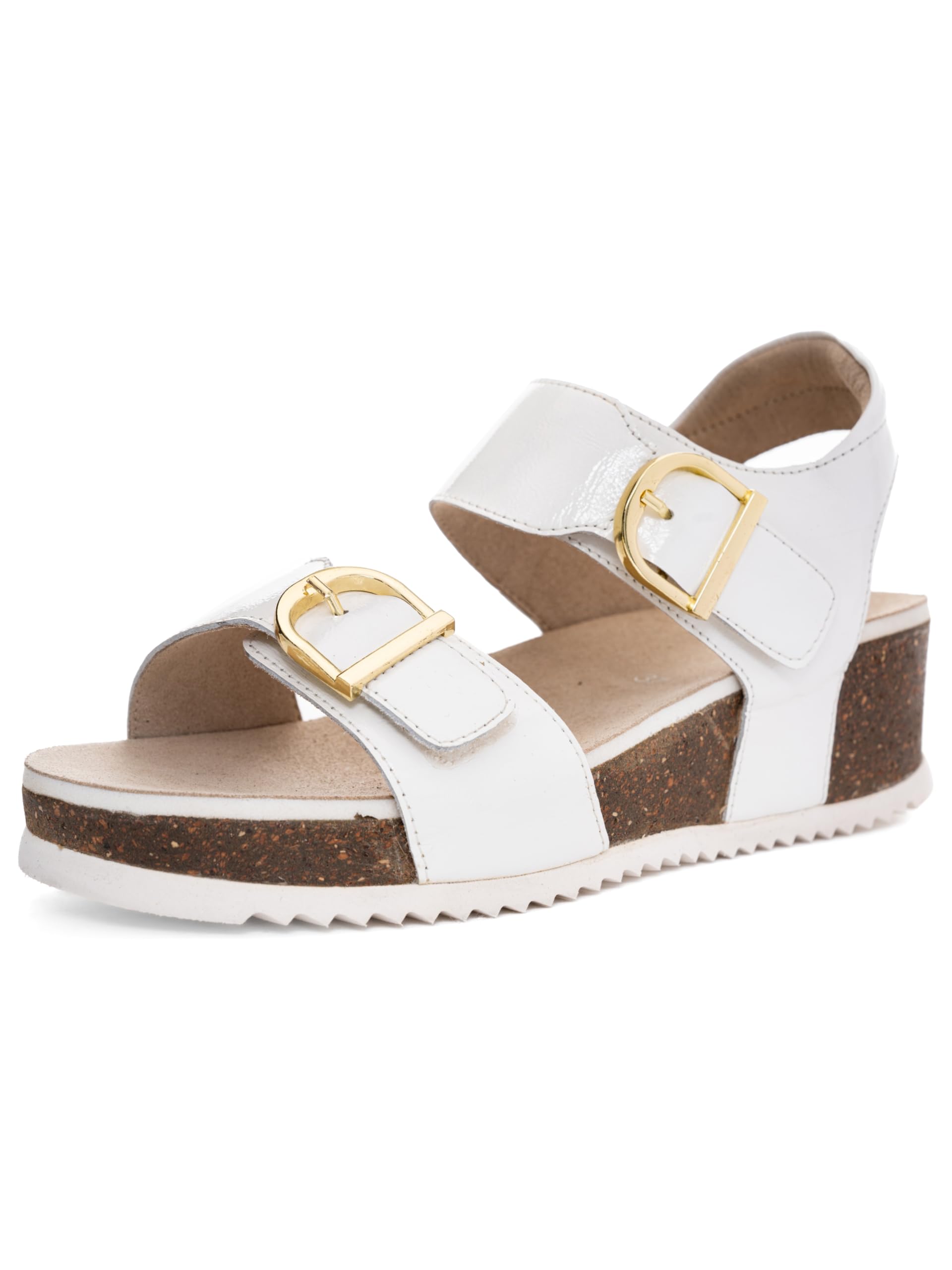 ARA Women's Norderney Sandal, White, 9 UK
