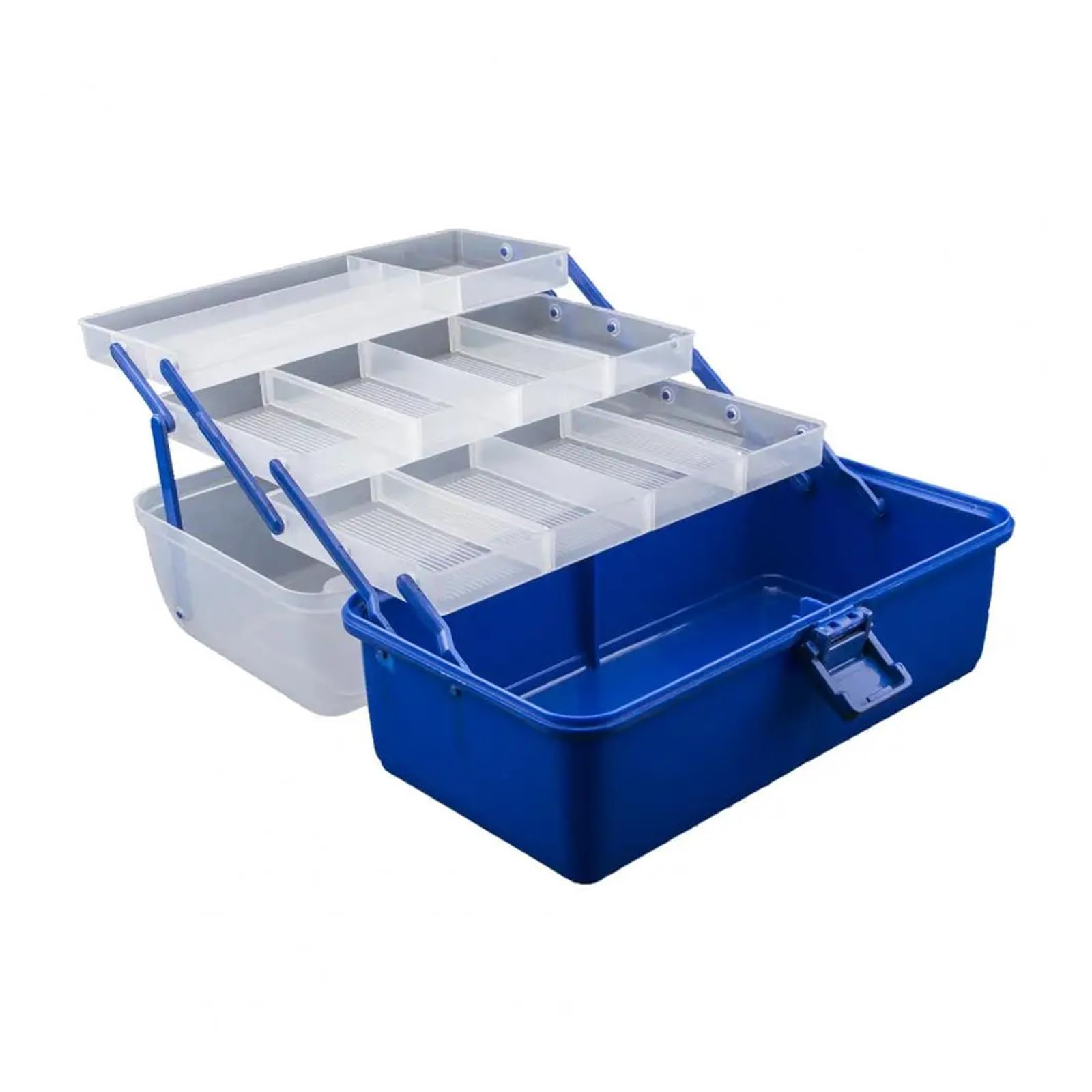 Scatola di immagazzinaggio Portatile a 3/4 Strati Custodia Protettiva for Esche Artificiali Ami da Pesca Lenze Attrezzatura da Pesca Organizzatori for Attrezzature da Pesca per ami, Esche