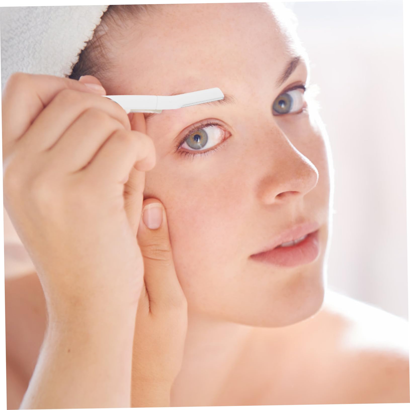 minkissy 20ensembles Rasoir à Sourcils T-shape Ensemble De Outil De Précision Pour Épilation Des Sourcils Visage Et Cou Pour Usage Domestique Et Voyage
