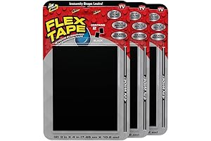 Flex Seal, Mini, Black, 3-Pack, Original Thick Flexible Rubberized Waterproof Tape