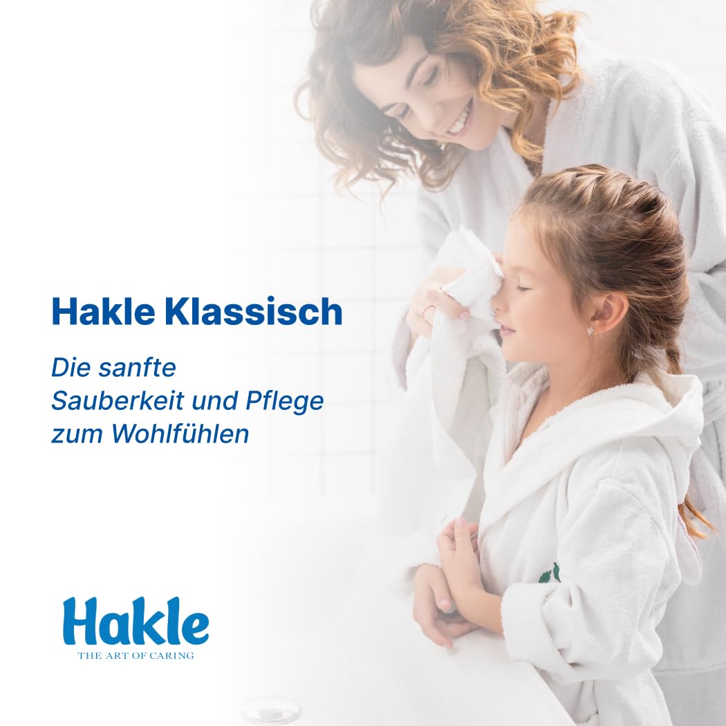 Hakle Klassisch Toilettenpapier – 80 Rollen, Die Sanfte Reinigung und Pflege für Wohlbefinden
