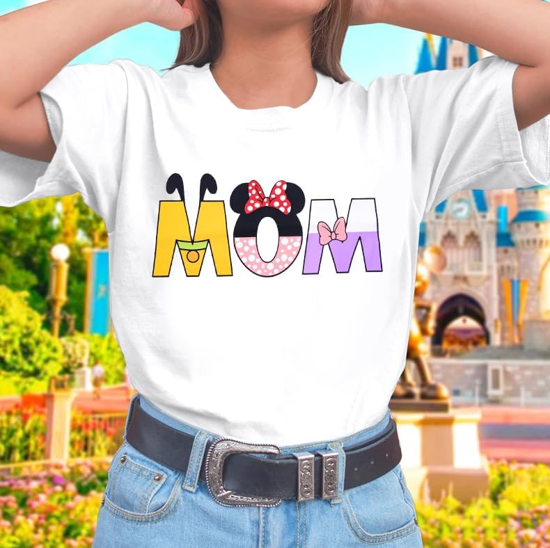 Magical Mom Shirt Dad Shirt Mom Dad Sis Bro Matching T-Shirt Family Matching Outfits Casual Vacation Tee Tops - Image 3