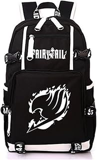 GO2COSY Anime Fairy Tail Backpack Student Bag Daypack Shoulder Bag Book Bagpack School Bag N2
