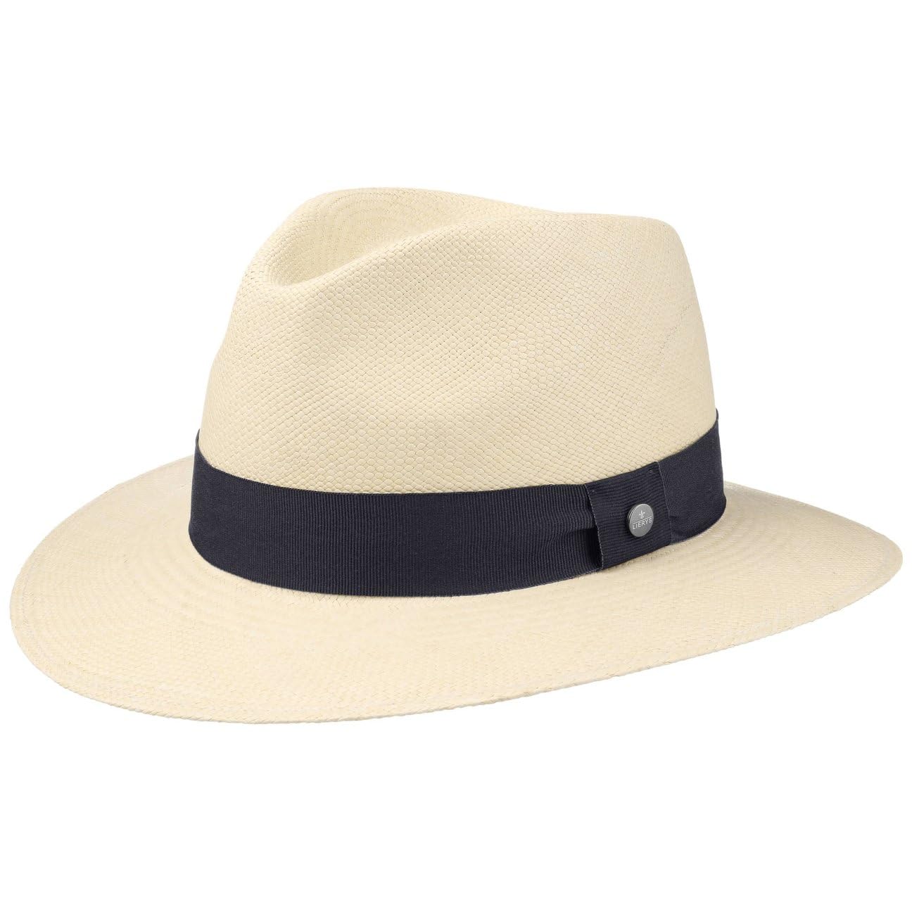 Lierys Sombrero Panamá The Sophisticated Mujer Hombre Confeccionado a Mano en Ecuador Sombrero de Paja de Verano con Cinta