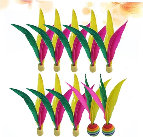 Miniatura 2 de Vaguelly 30 piezas de volante de bádminton elástico para niños