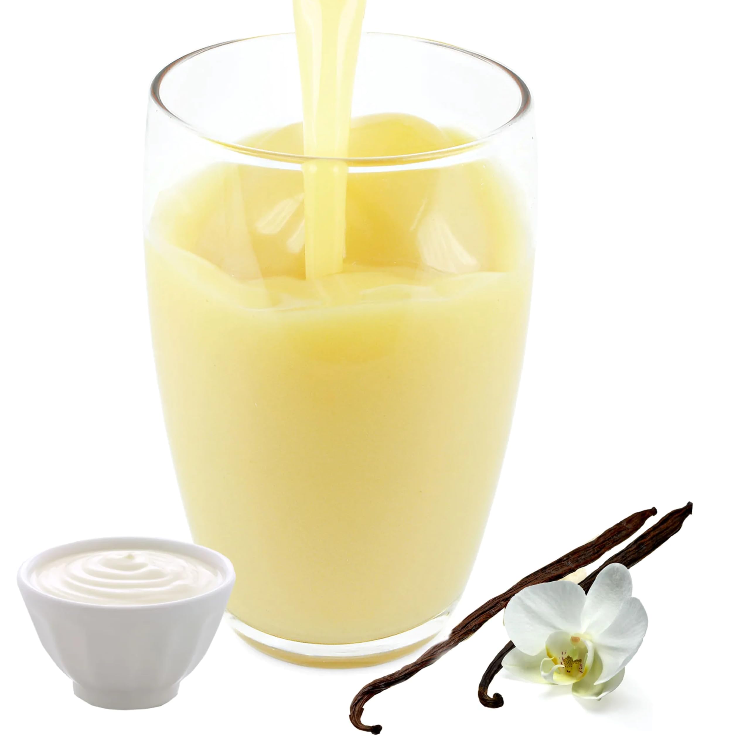 Luxofit Vanille Joghurt Getränk isotonisch Iso Drink Pulver, Elektrolytgetränk, mit L-Carnitin, für Sportler geeignet, schnelle und einfache Zubereitung (10 Kg)