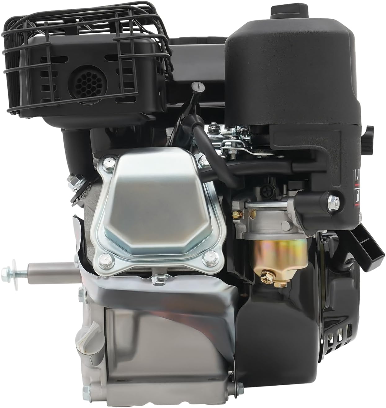 7.5HP 4-Stroke Gas Engine, High Performance Replacement Motor for Power Equipment Lawn Mowers Generators Outdoor Tools Durable Compact Engine for Garden Farm Workshop Homeowners Professionals