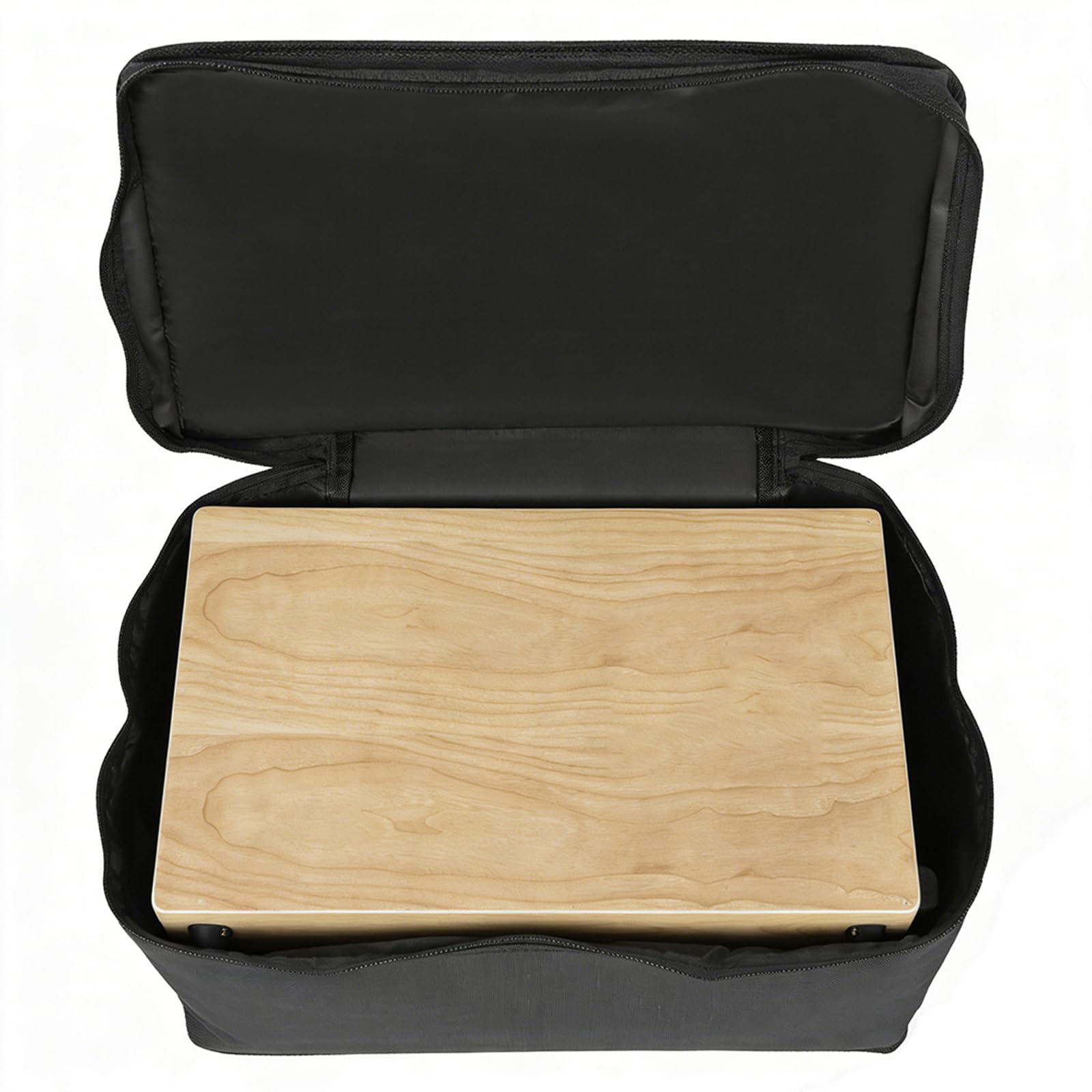 Cajon Borsa Scatola di Ricambio Zaino Tamburo Tela Spessa Tamburo Doppia Borsa a Tracolla Strumento a Percussione Scatola Accessori Borsa per il Trasporto Del Tamb