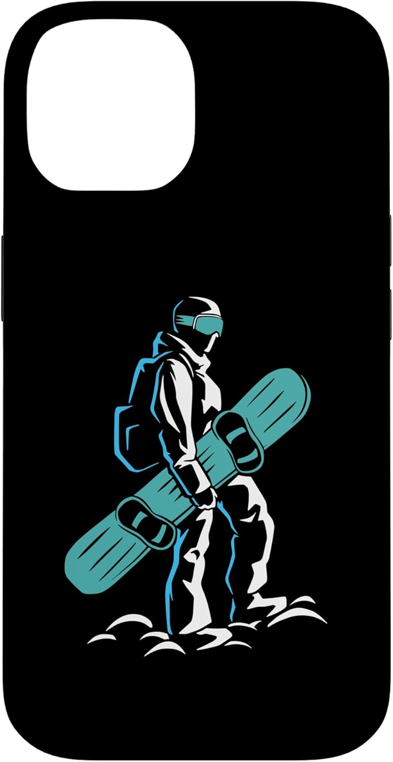 iPhone 15 Snowboarding For A Snowboarder Case
