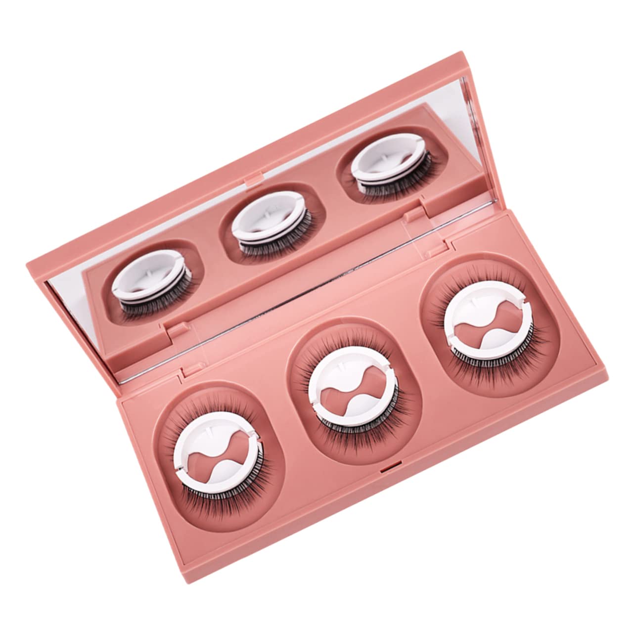 MAGICLULU 3 Set Di Ciglia Finte Soffici Autoadesive Dallaspetto Naturale Colla Per Donne Feste Uso Quotidiano Strisce Di Ciglia Sfuse Facili Da Applicare E Durature 3 Paia*3
