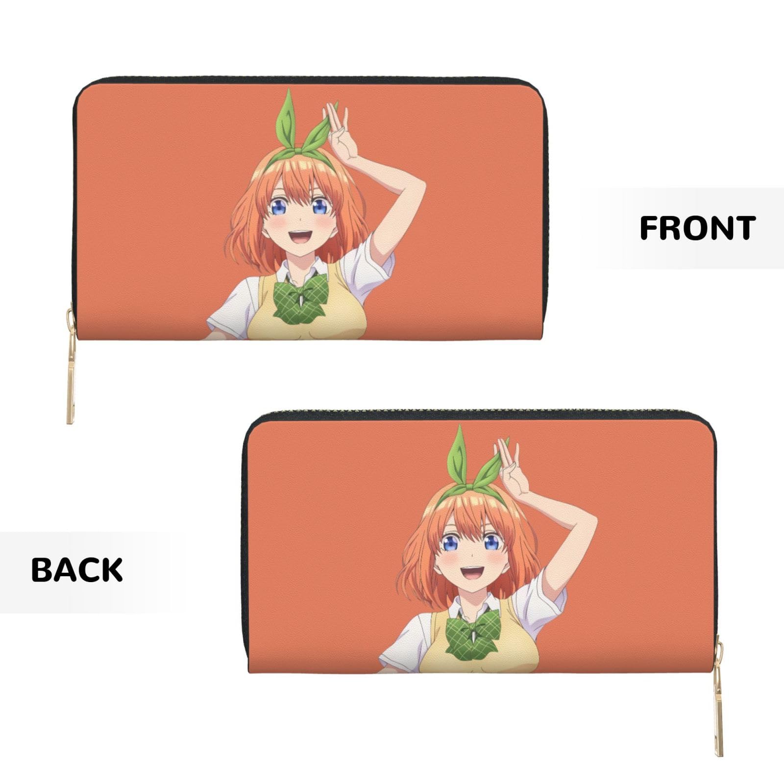 asdfs] 財布 メンズ 長財布 五等分の花嫁 中野四葉 中野五月 ラウンド