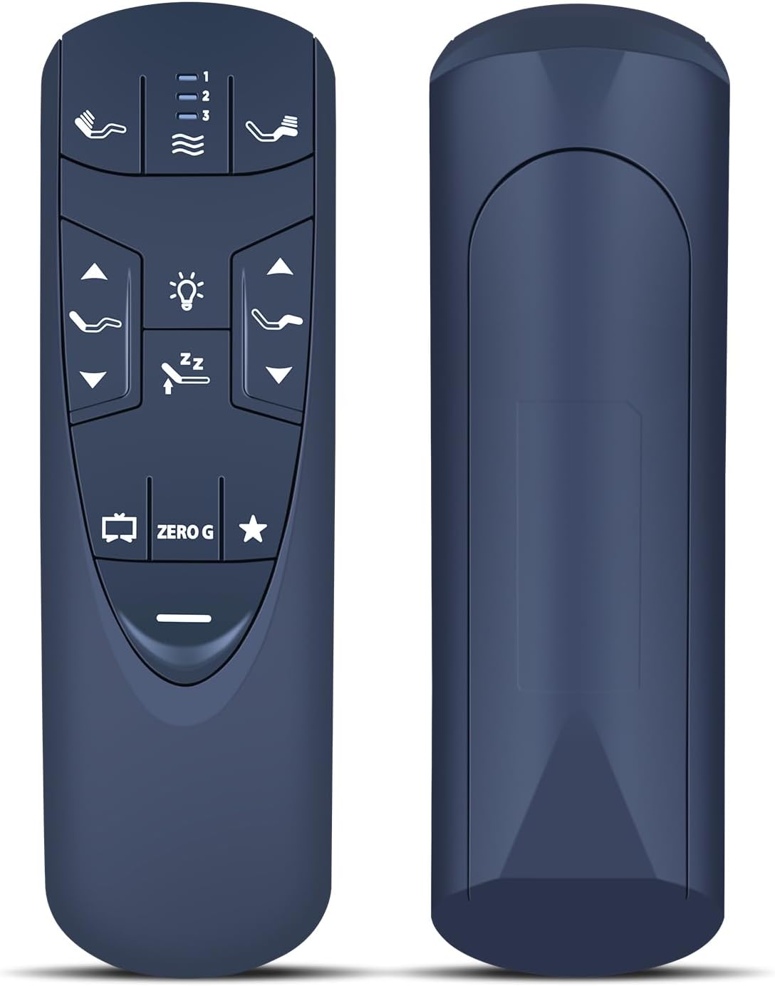 PZL RF502A Replacement for Tempur-Pedic Ergo or Ergo Extend Adjustable Bed Base Remote Control JLDK.33.01.37 (Black)