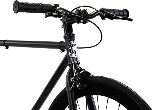 Miniatura 5 de Golden Cycles Bicicleta de engranaje fija de una sola velocidad con frenos delanteros y traseros