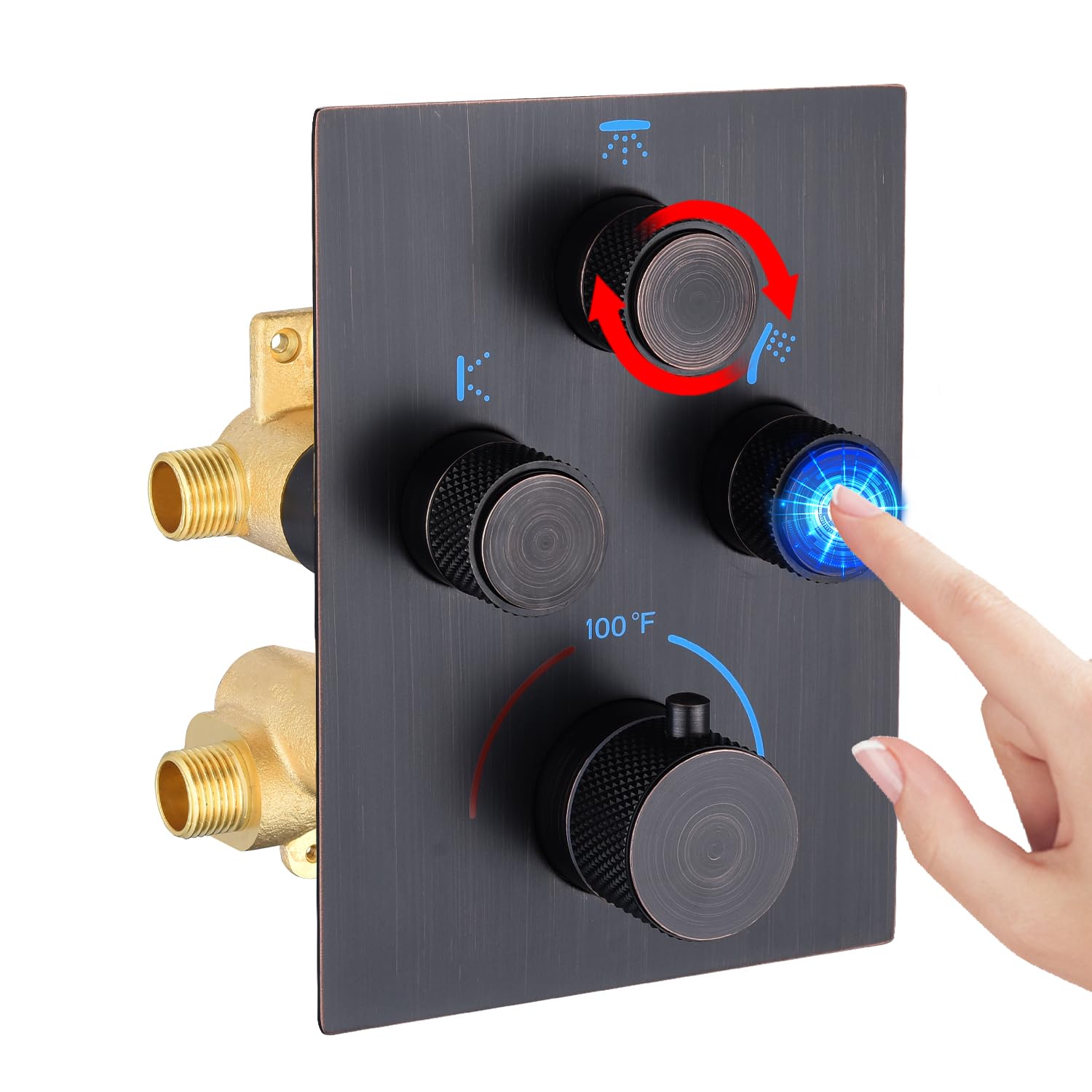 Shower Flow Control Valves