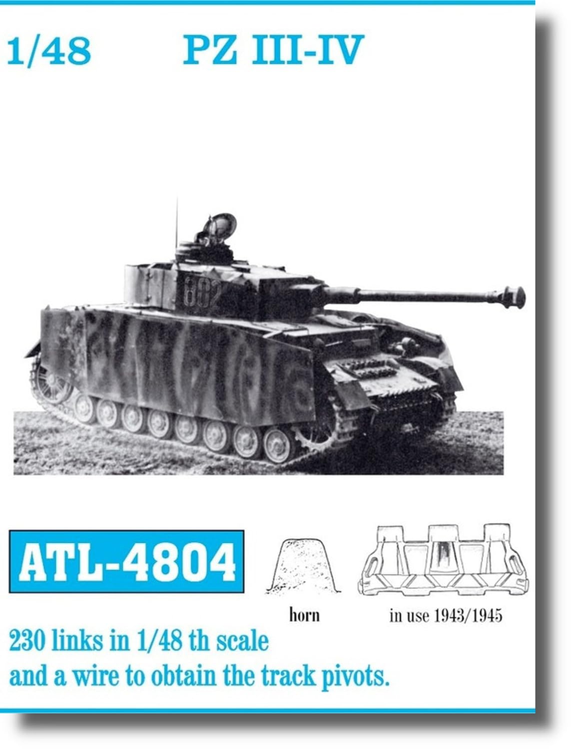 新品ATL-27 フリウル　Friulmodel ドイツ3号4号　履帯 模型・プラモデル 新品ATL-27 フリウル Friulmodel ドイツ3号4号 履帯
