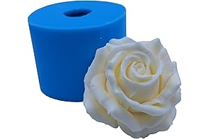 3D Rose Silicone Mold Resin Epoxy Flower Molds For Decorating Crafts Candle...