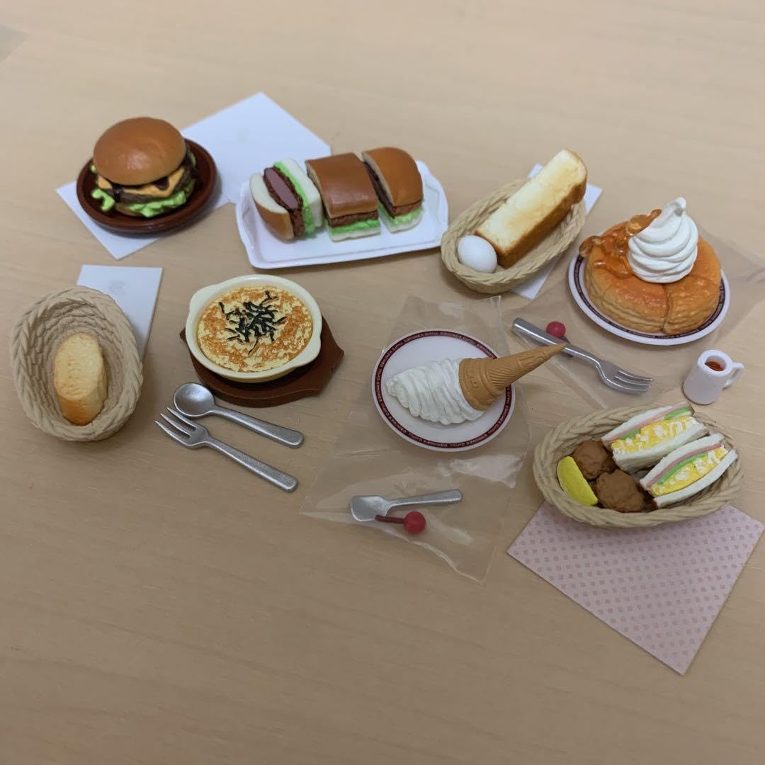 コメダ珈琲店リーメント　コンプリートセット Amazon.co.jp: コメダ珈琲 リーメント フードメニュー 全8種
