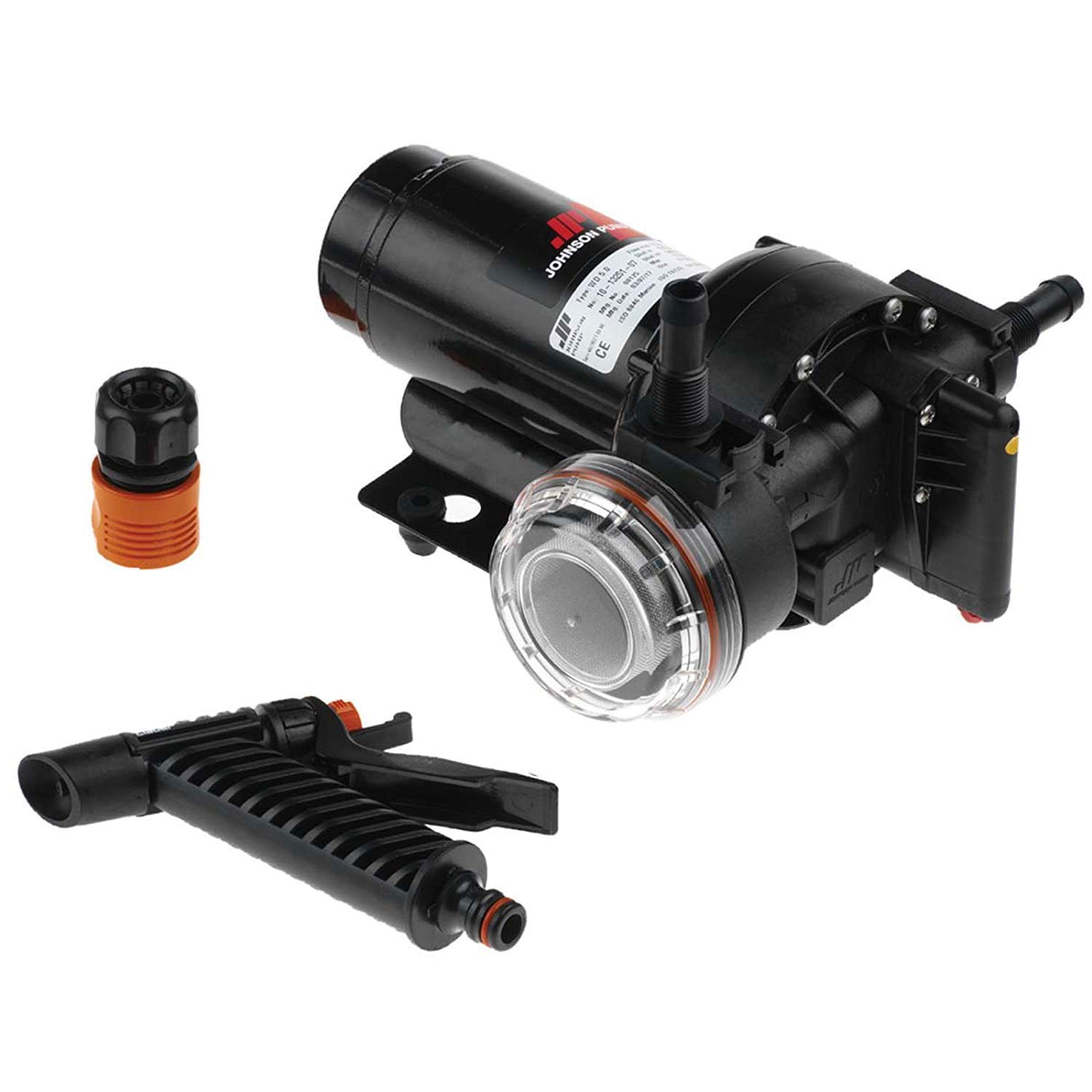 Johnson Pumps 10-13407-07 Aqua Jet 5.2 Wash Down Pump, 12V (Pack of 1)