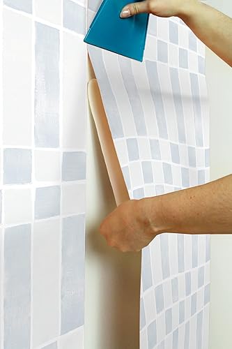 Miniatura 6 de Papel tapiz gris Alix Peel & Stick