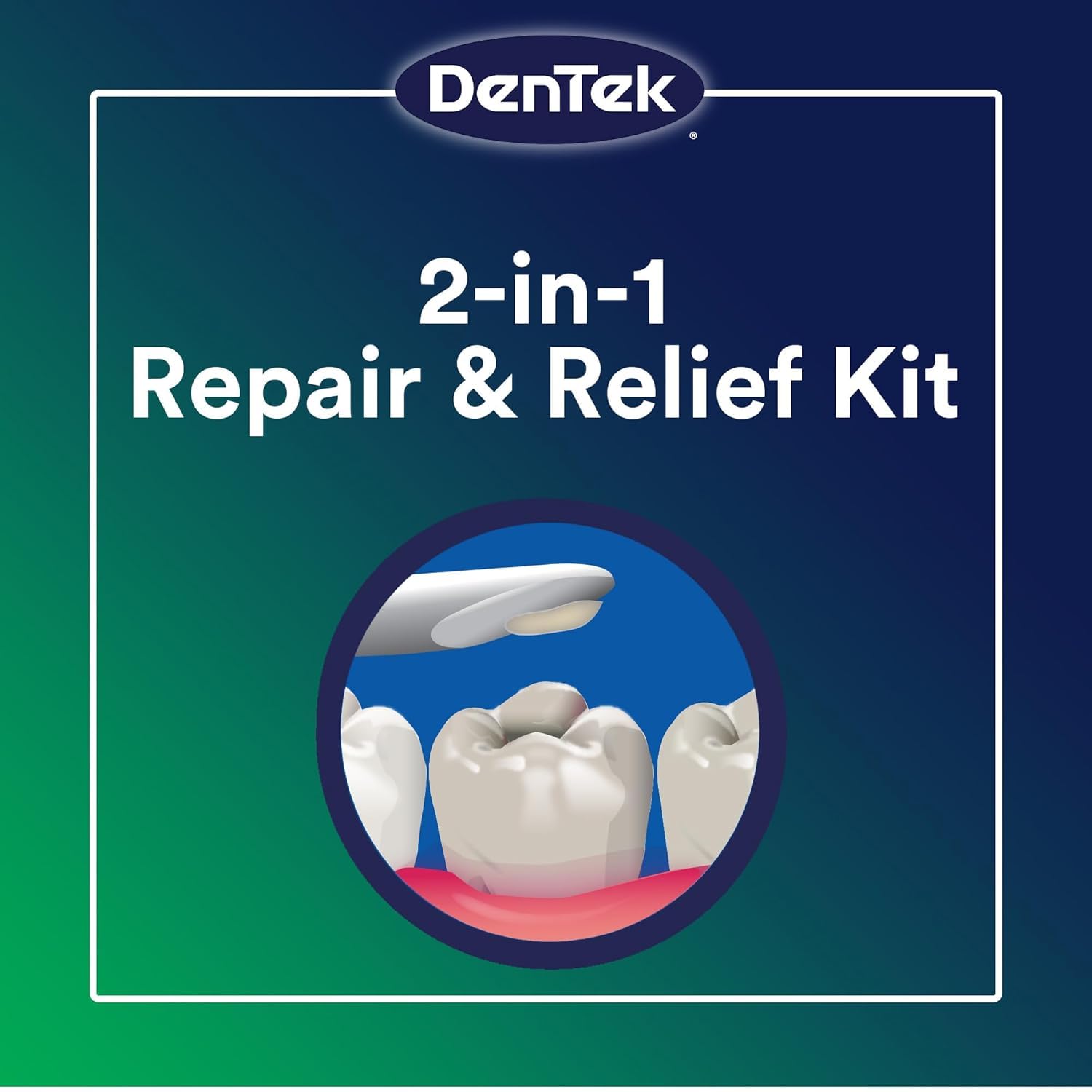 DenTek Temparin Max Caps & Fillings Repair Kit - 0.0733 oz, Pack of 4